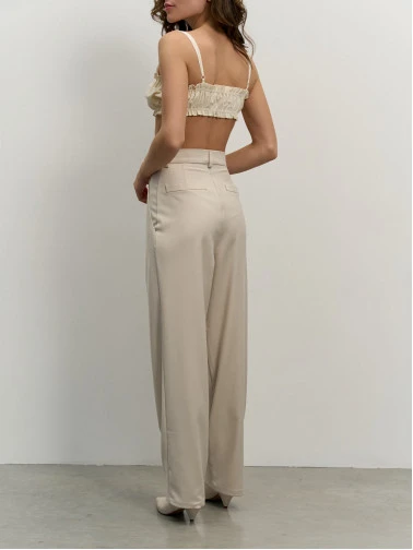 Брюки свободного кроя