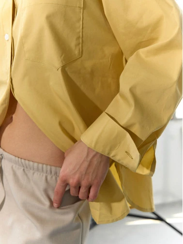 Рубашка свободного кроя