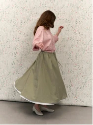Юбка с подъюбником 1421-74-02